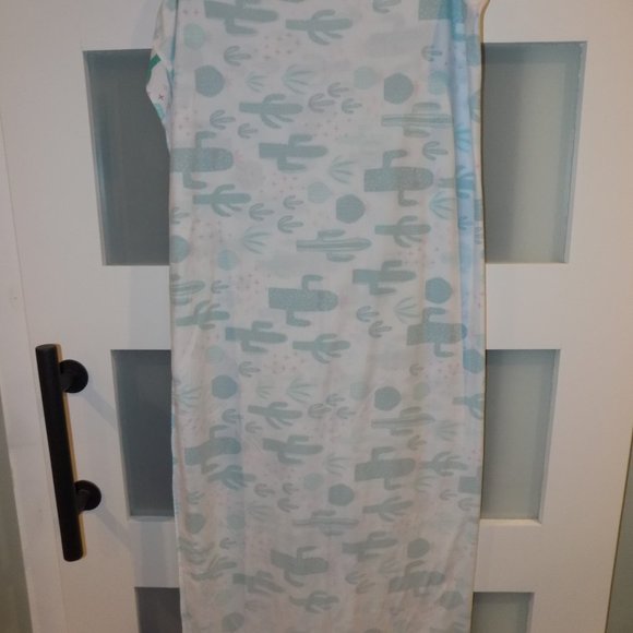 Prickle My Fancy Cactus Baby Swaddle Blanket 37"x 39" - Picture 4 of 4
